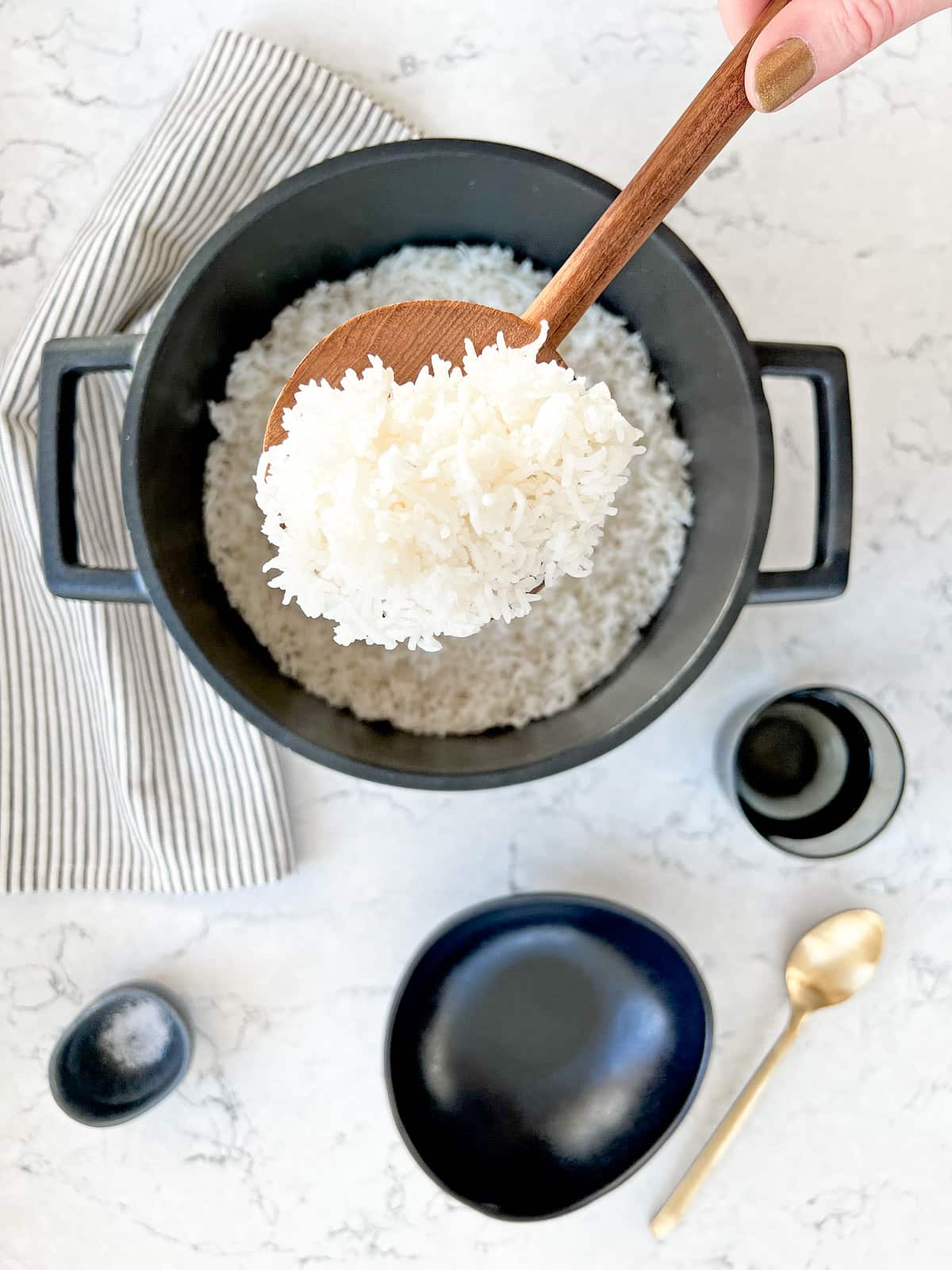 how to cook white rice