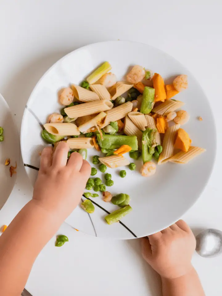 Weaning baby family meals course