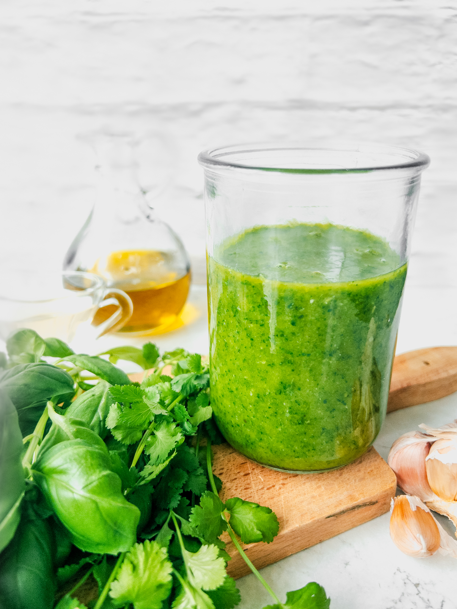 Basil and Parsley Dressing - parsley and basil dressing