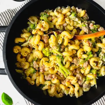 Creamy sausage and broccoli pasta - family meals new