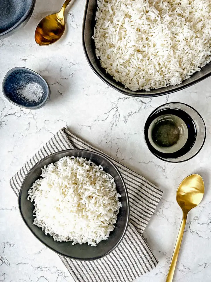 How to Cook Perfect White Rice Together to Eat Family Meals