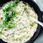 Lemon & Pea Risotto Oven Baked- Family Meals