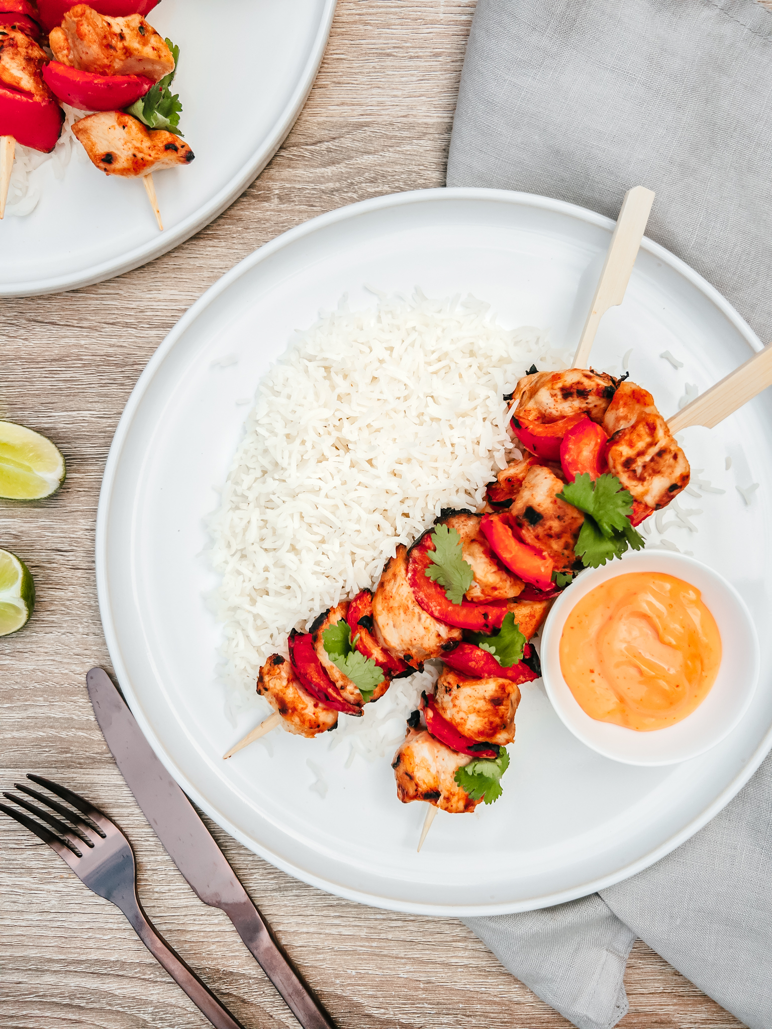 Mango and Lime Chicken Skewers - family meals