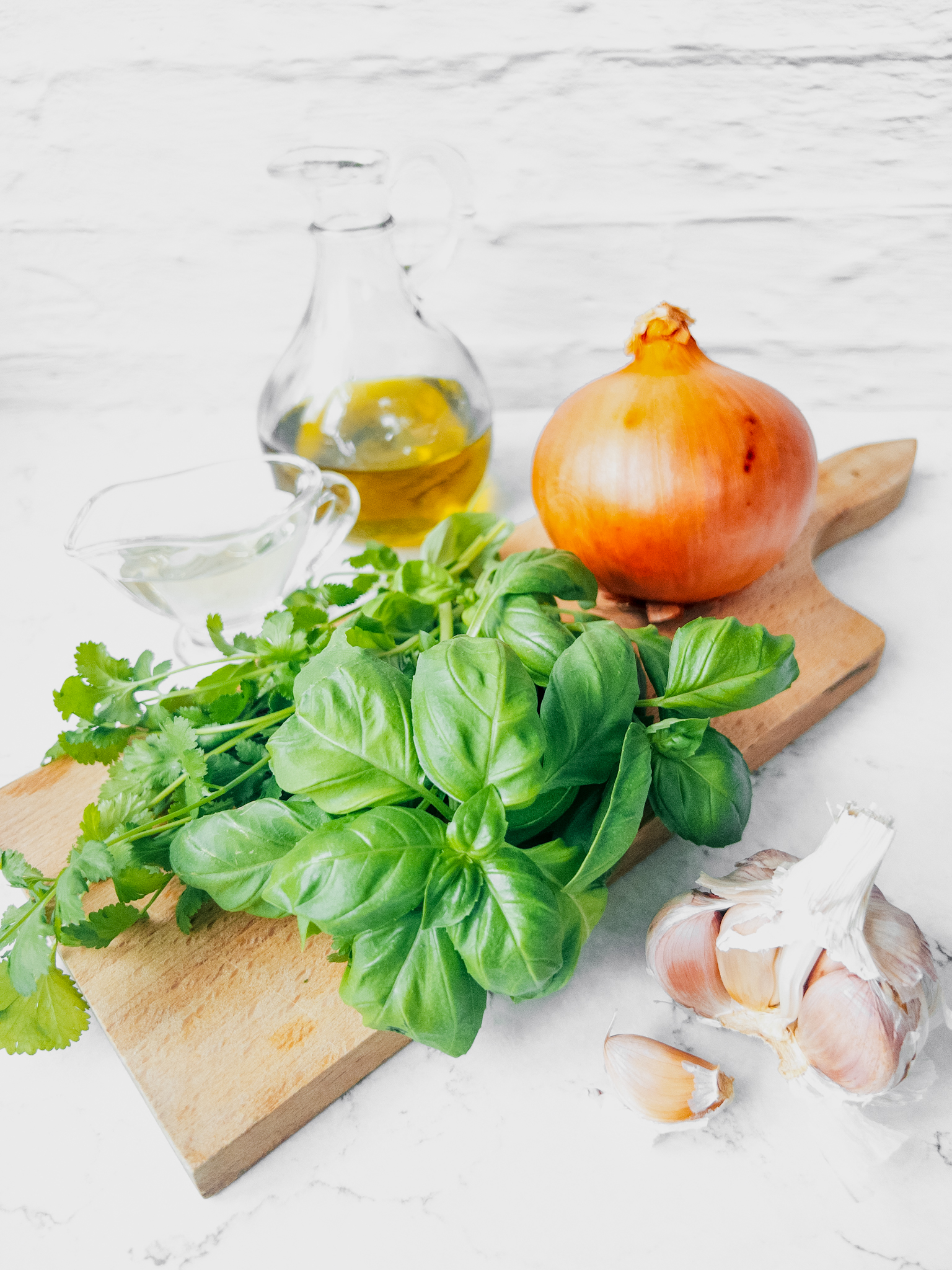 Parsley and Basil Salad Dressing