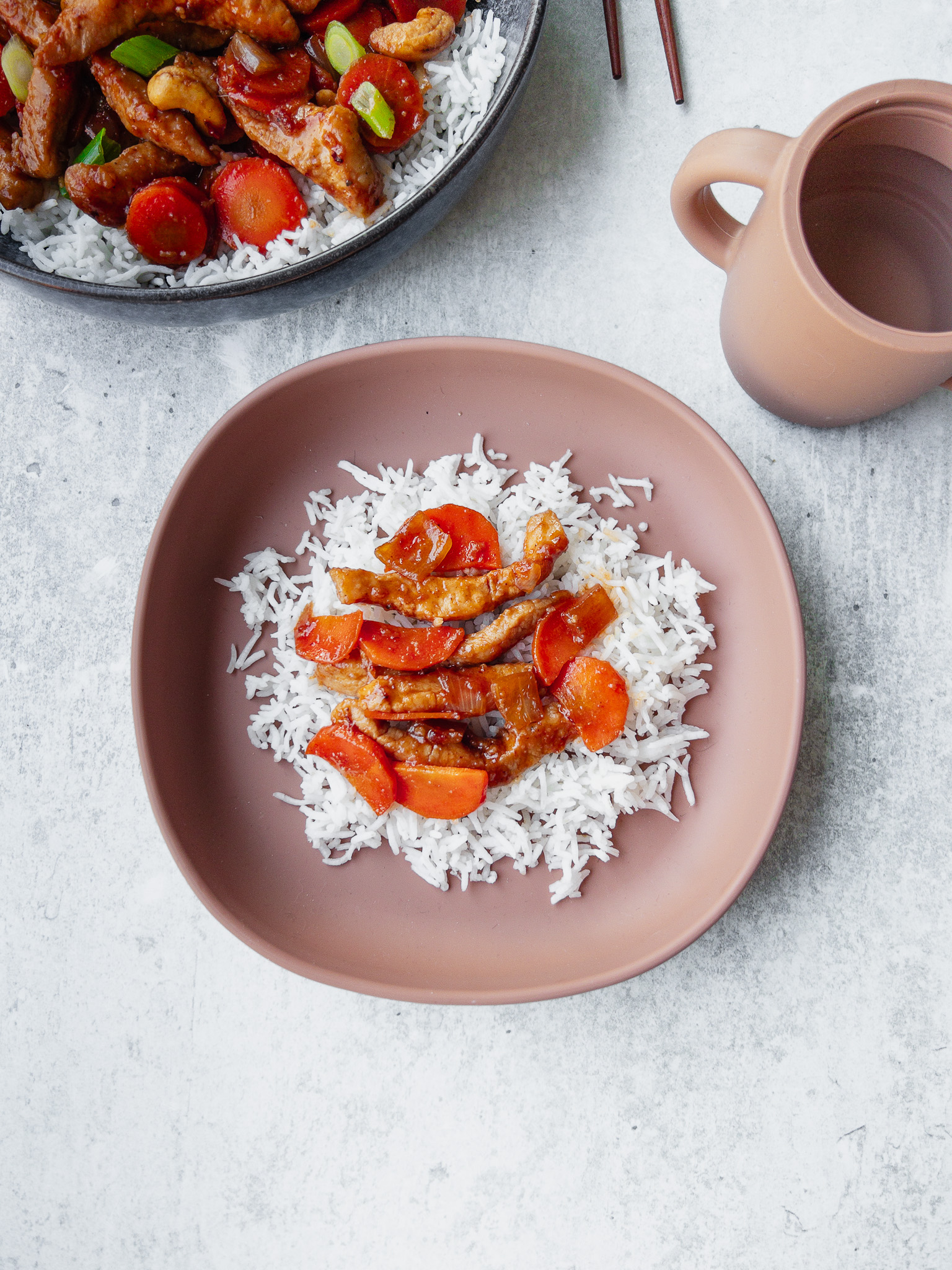 Family meals for baby weaning - stir fry