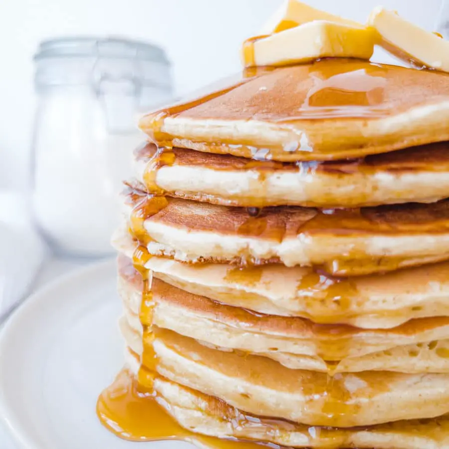 Fluffy lemon skyr pancake recipe 2