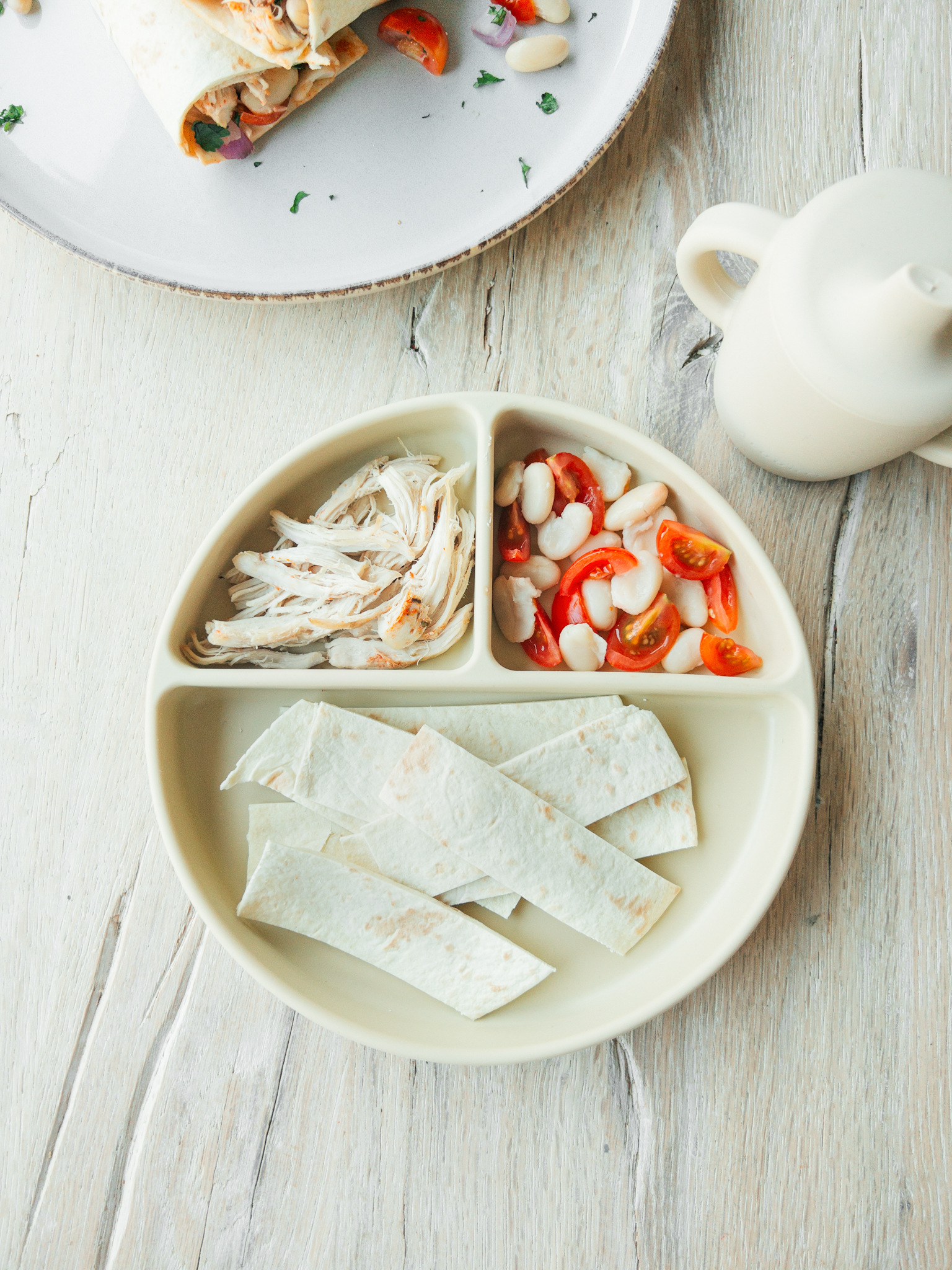 Family meals for baby led weaning