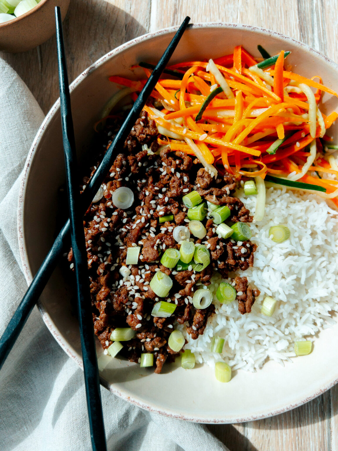 Hoisin Beef Bowl Together to Eat Family Meals