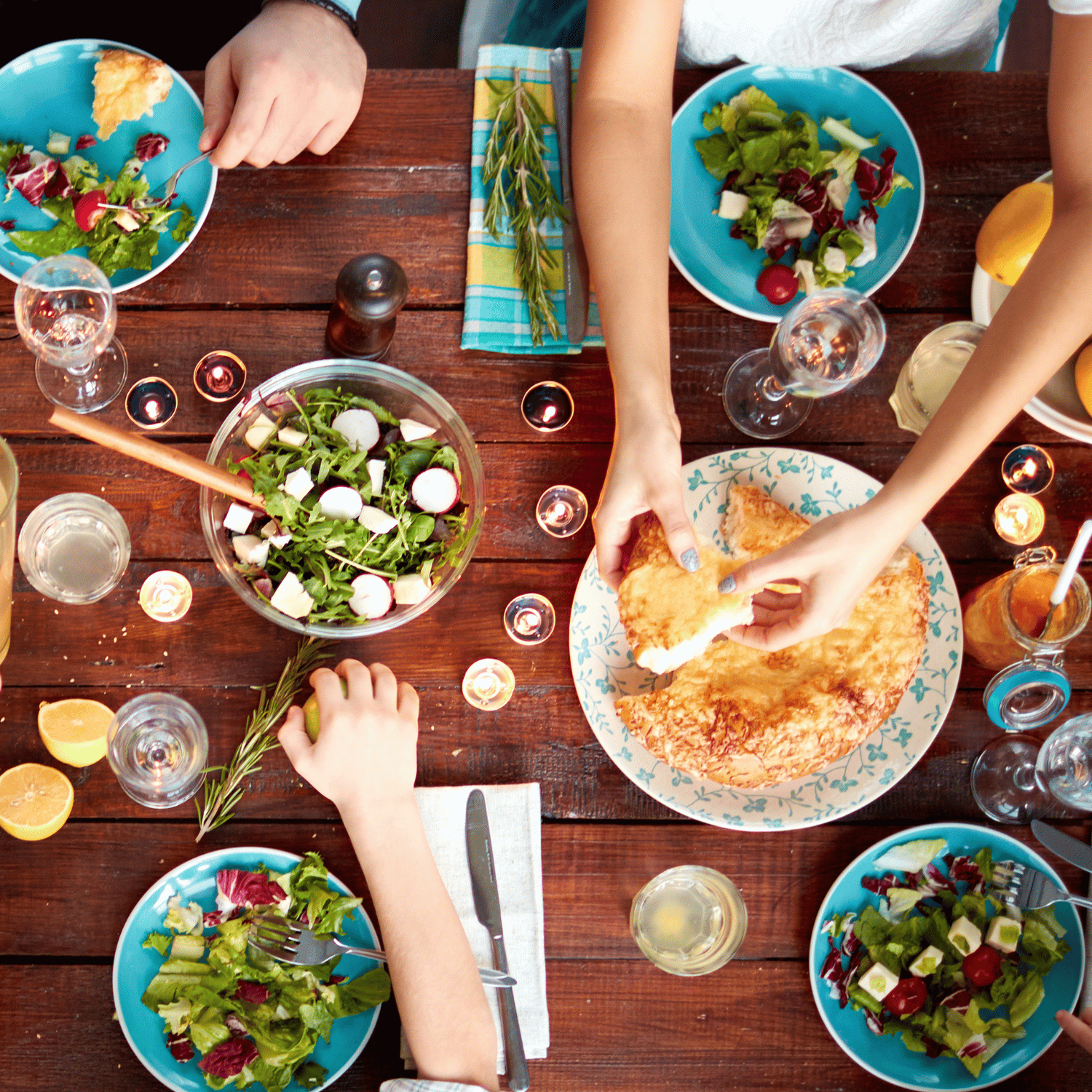 Eating together as a family