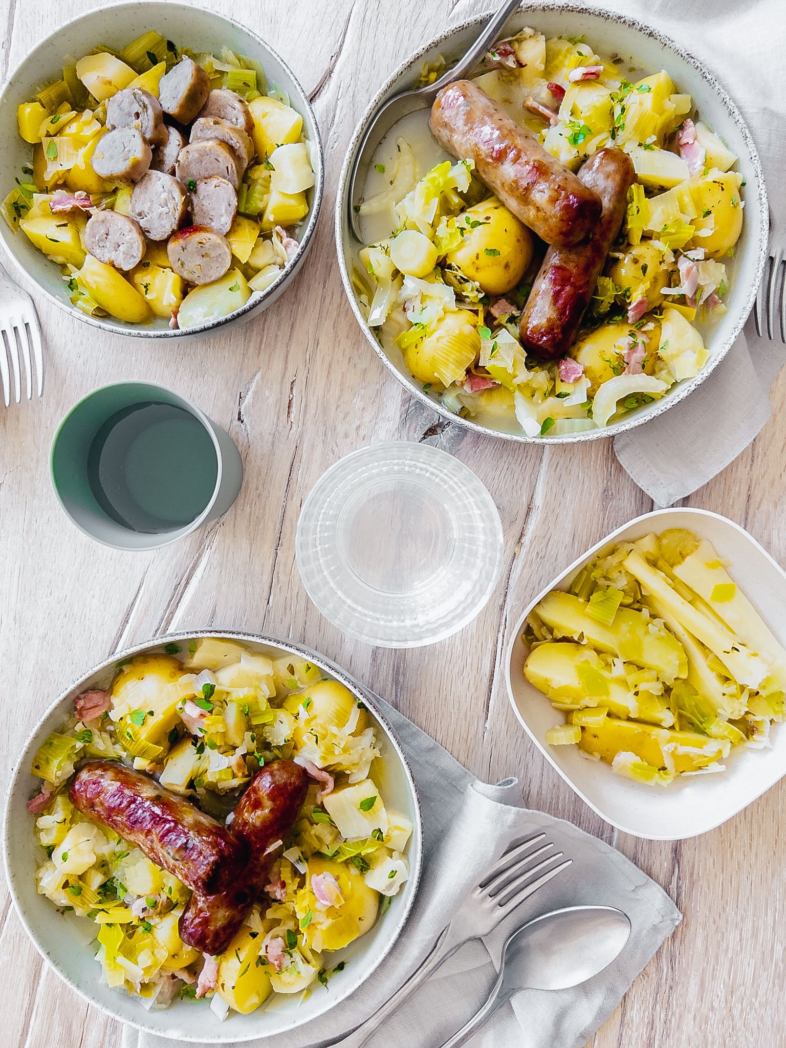 Sausage, Leek & Apple Casserole - Baby Friendly Family Meals