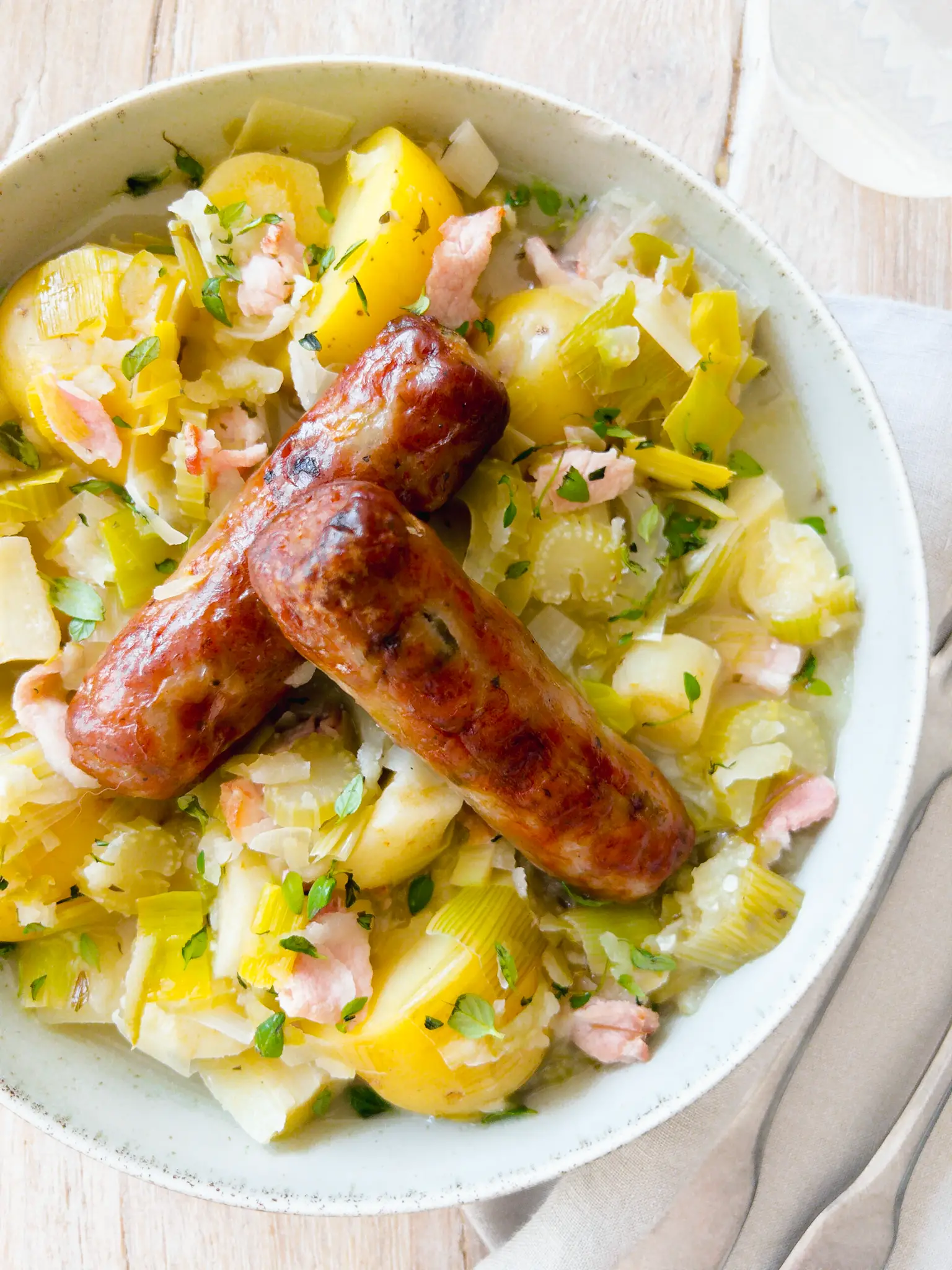 Sausage and Apple Stew - Family meals | winter recipes
