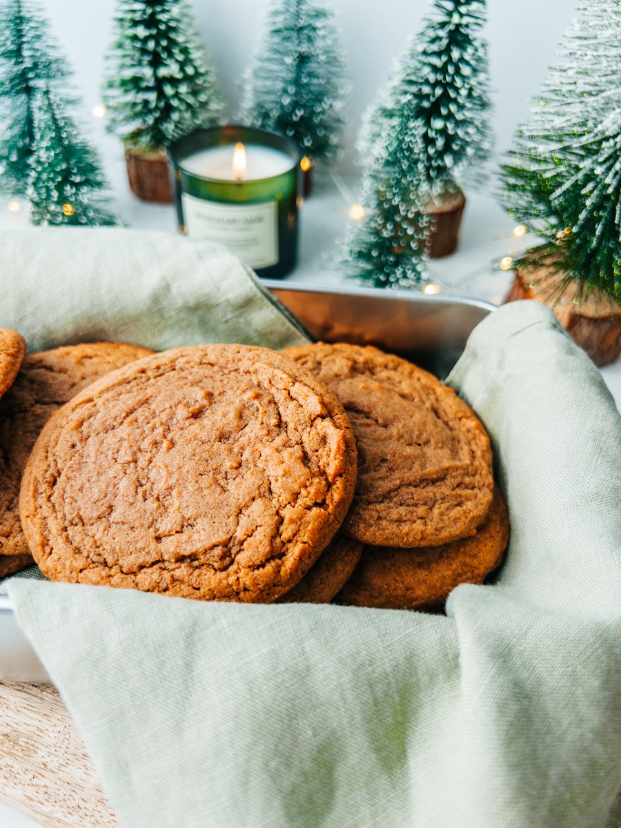 Soft gingerbread cookies