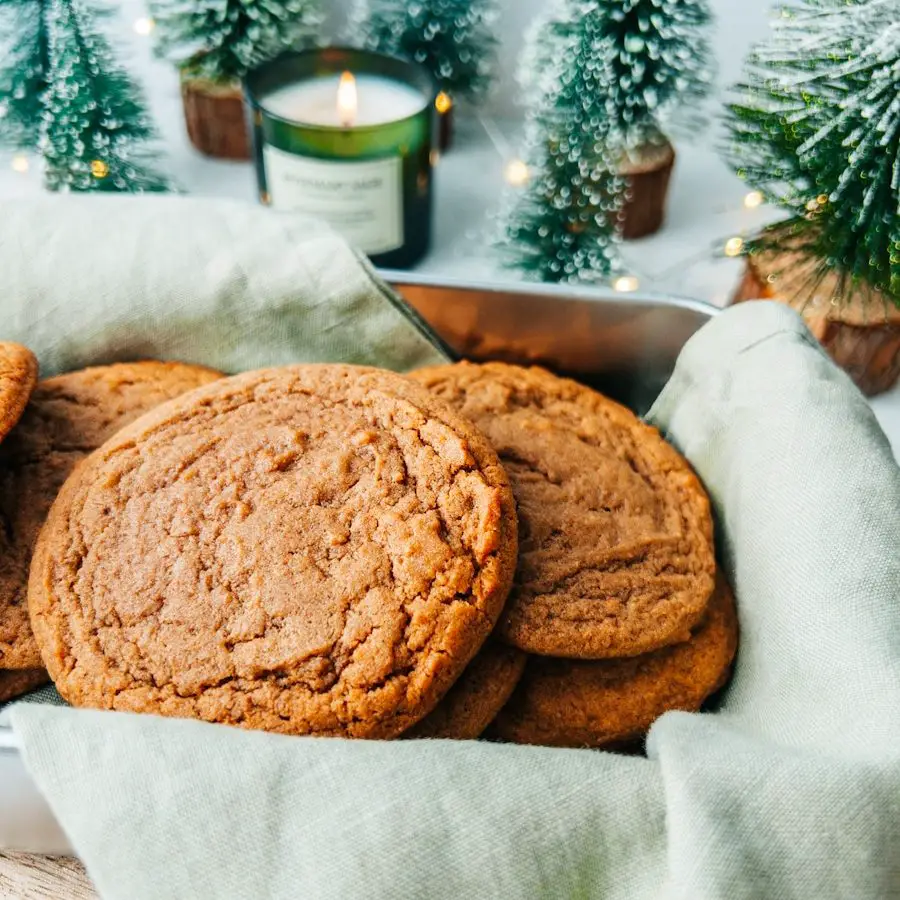 Soft gingerbread cookies