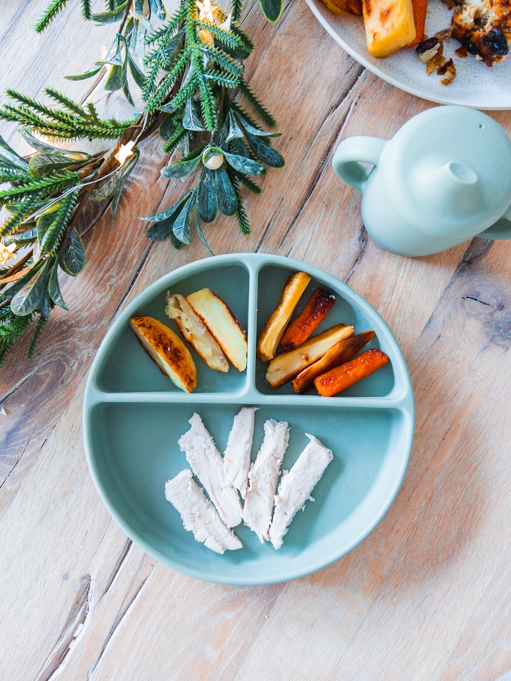 Baby Weaning Christmas Turkey Dinner