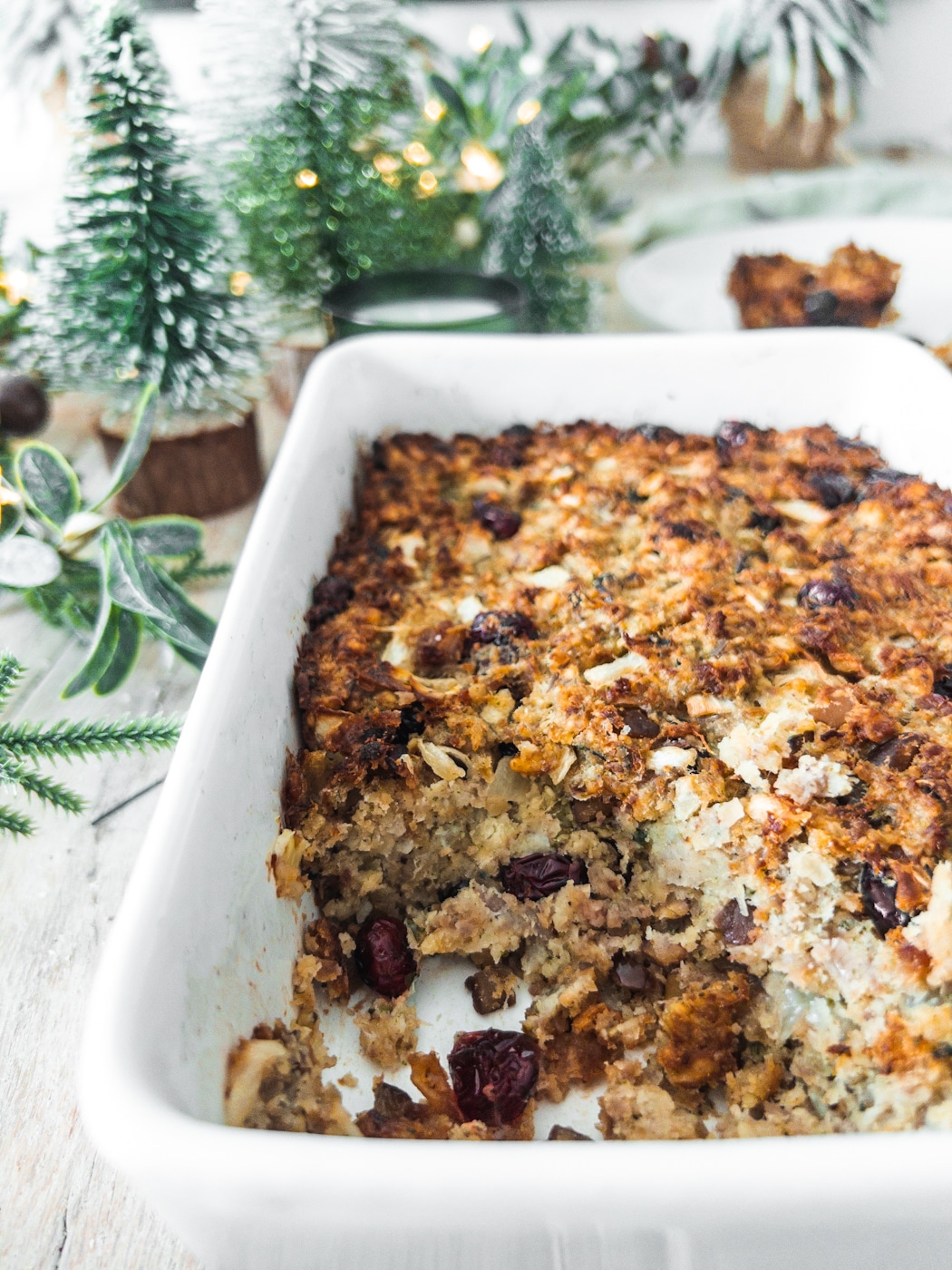 Cranberry & Chestnut Sausage Stuffing - Christmas Family Recipes