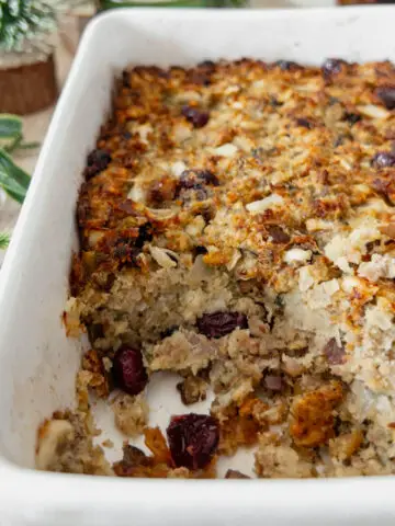 Cranberry Sausage Stuffing