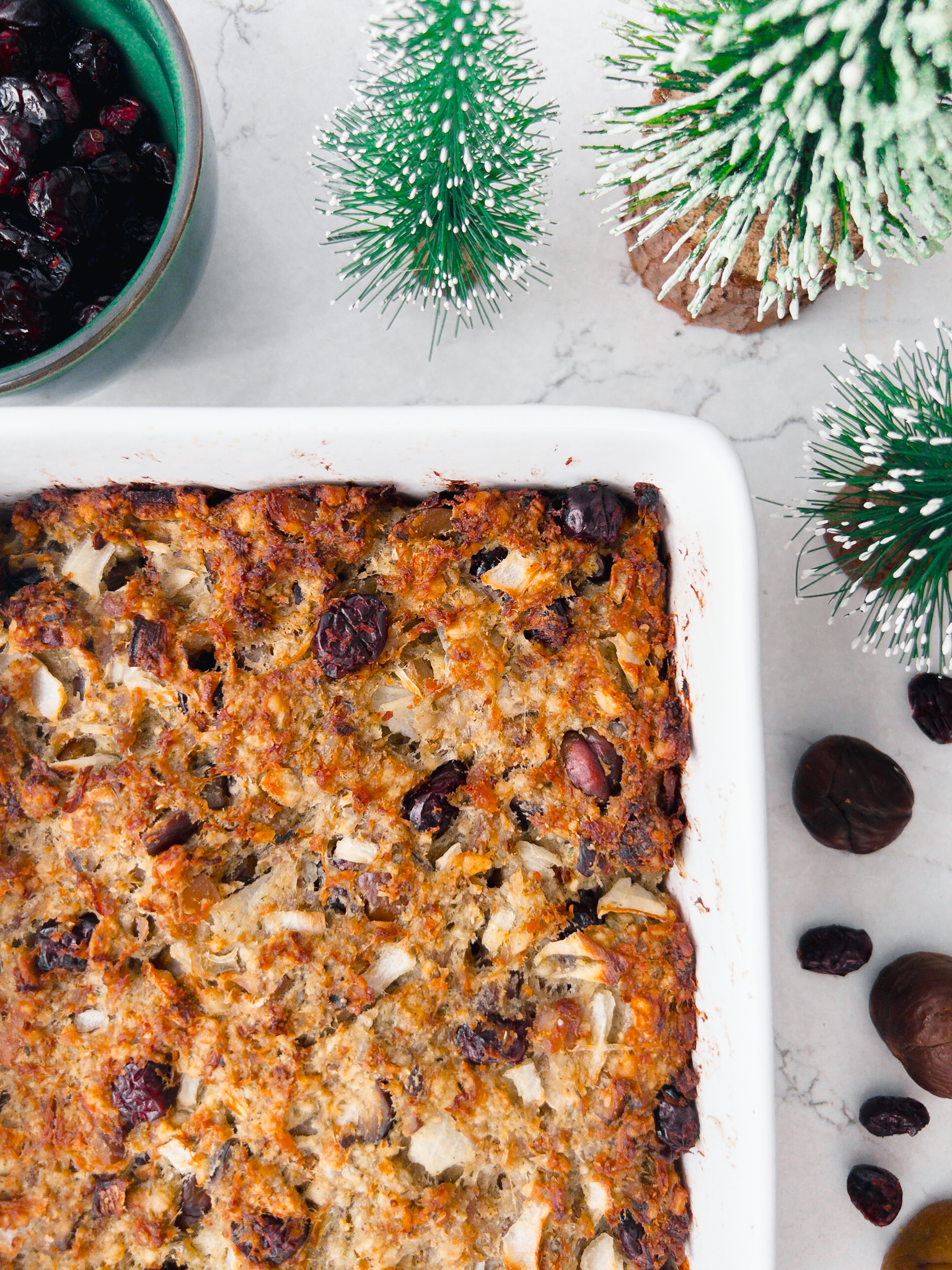 Cranberry Sausage Stuffing recipe - sausagemeat with cranberries