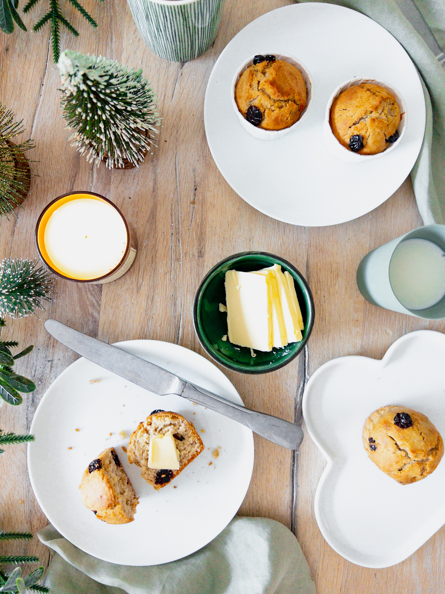 Cranberry and orange breakfast muffins - baby weaning - low sugar