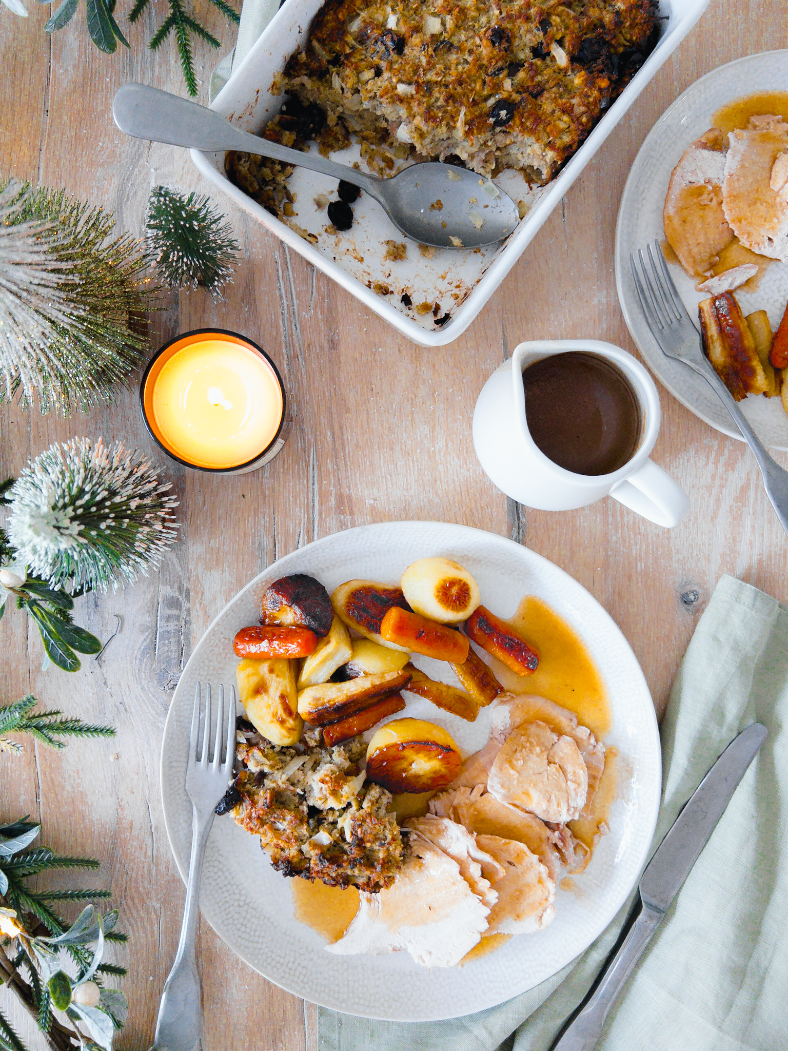 Easy Roast Turkey - Family Christmas Dinner