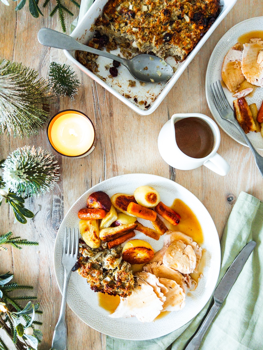 Easy Roast Turkey - Family Christmas Dinner