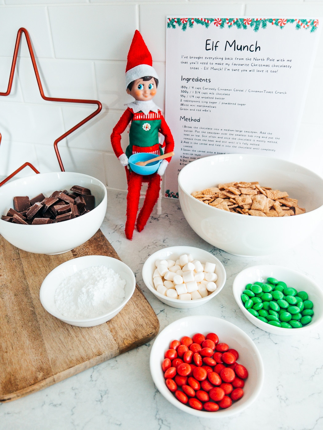 Elf on the Shelf baking ideas