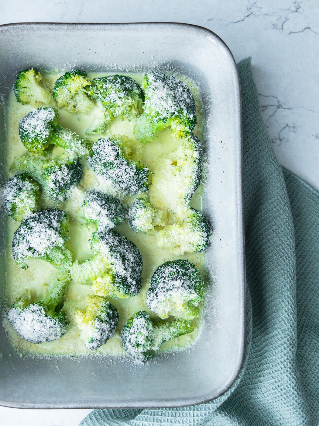 Creamy Parmesan Broccoli - Side Dish for Roast - Family Christmas Recipes. jpg