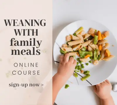 Weaning with family meals course 