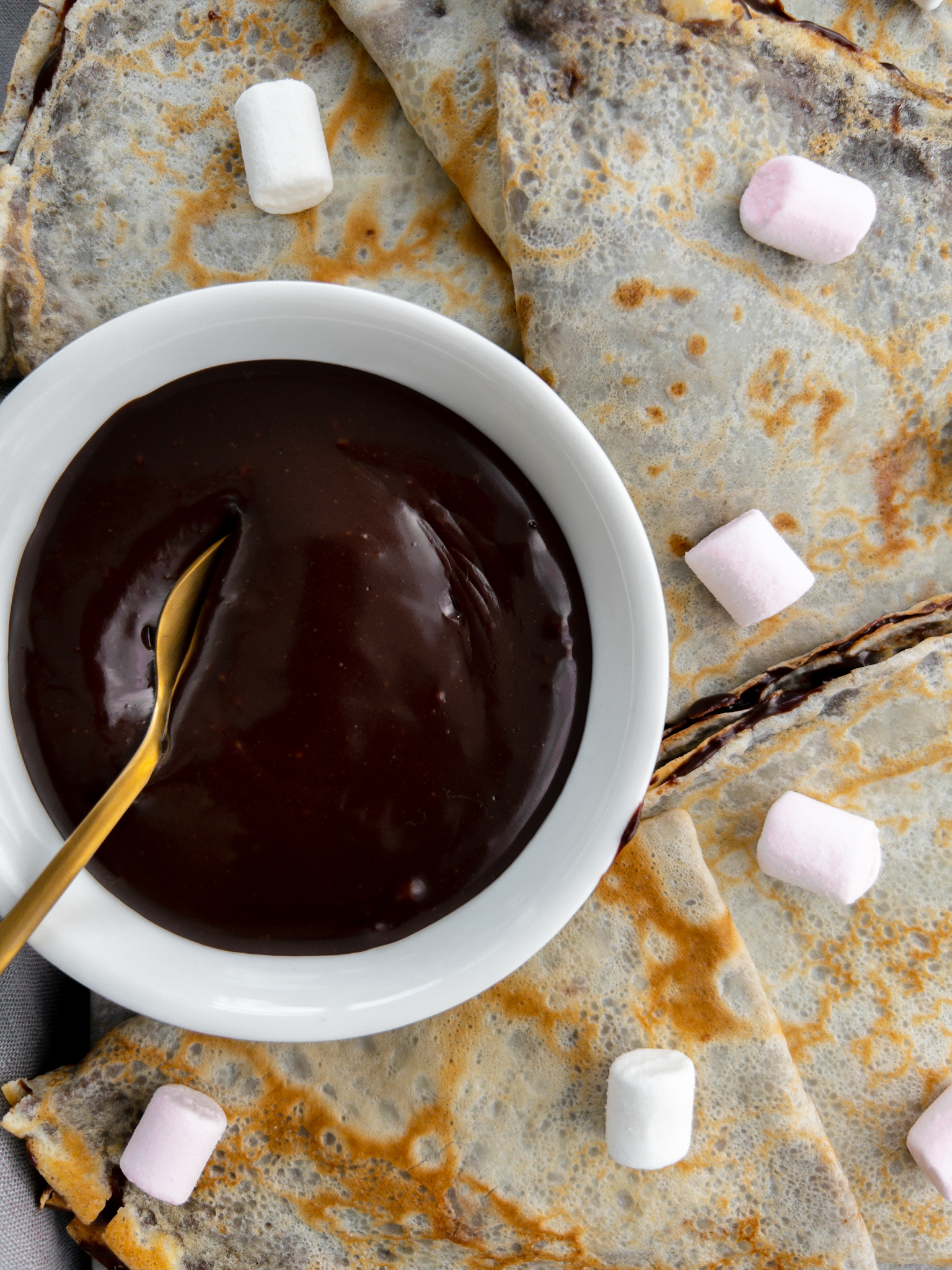 Chocolate Marshmallow English Pancakes - Pancake Day Recipes