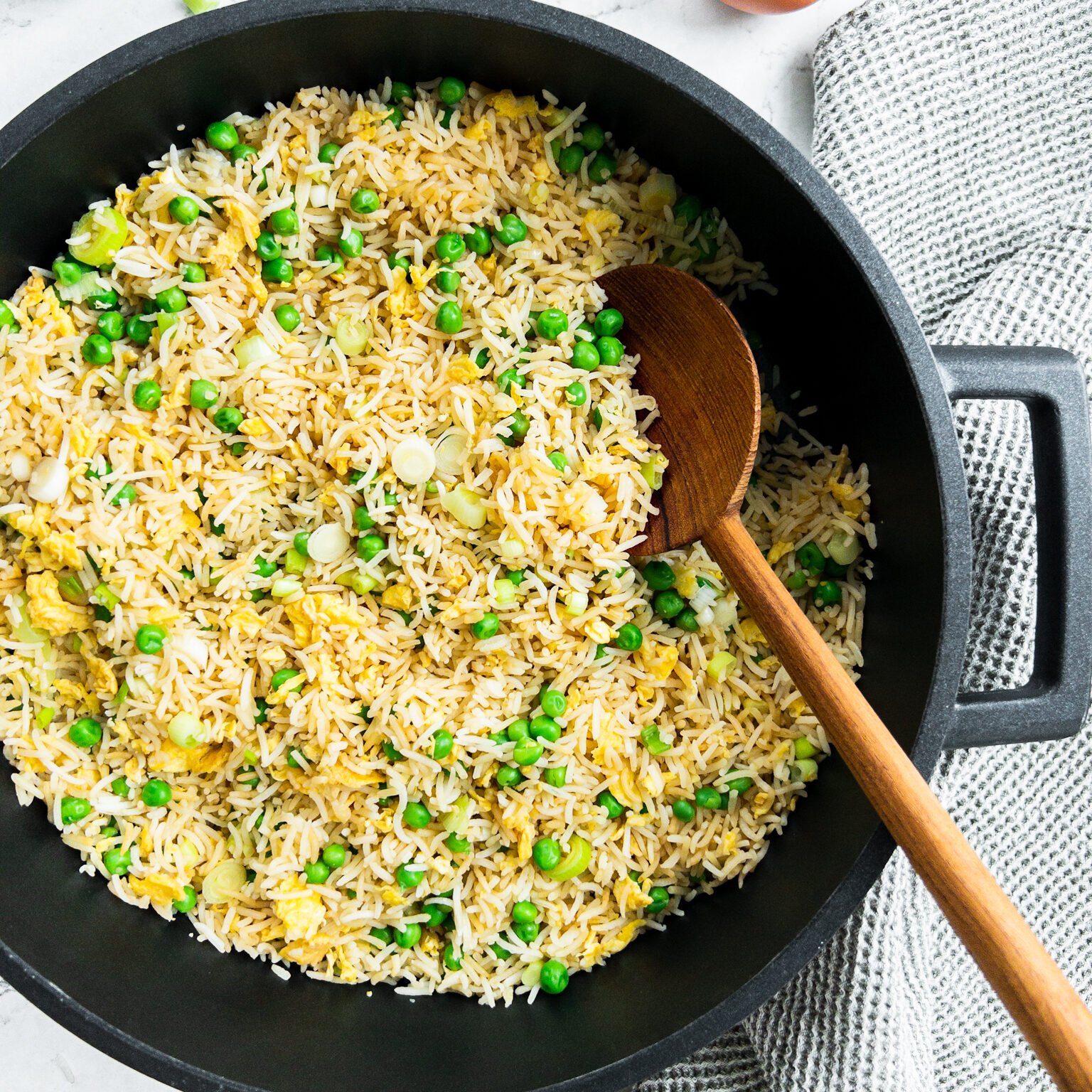 Egg Fried Rice with Peas - Together to Eat - Family Meals