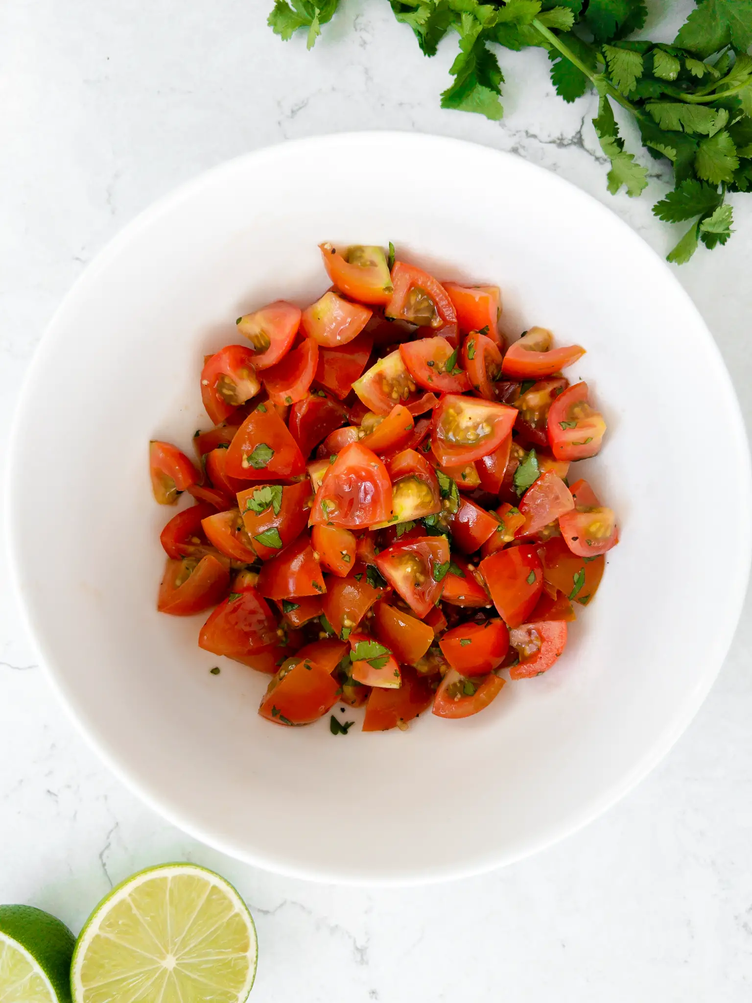 Marinated Tomato Salad - Wrap Recipes