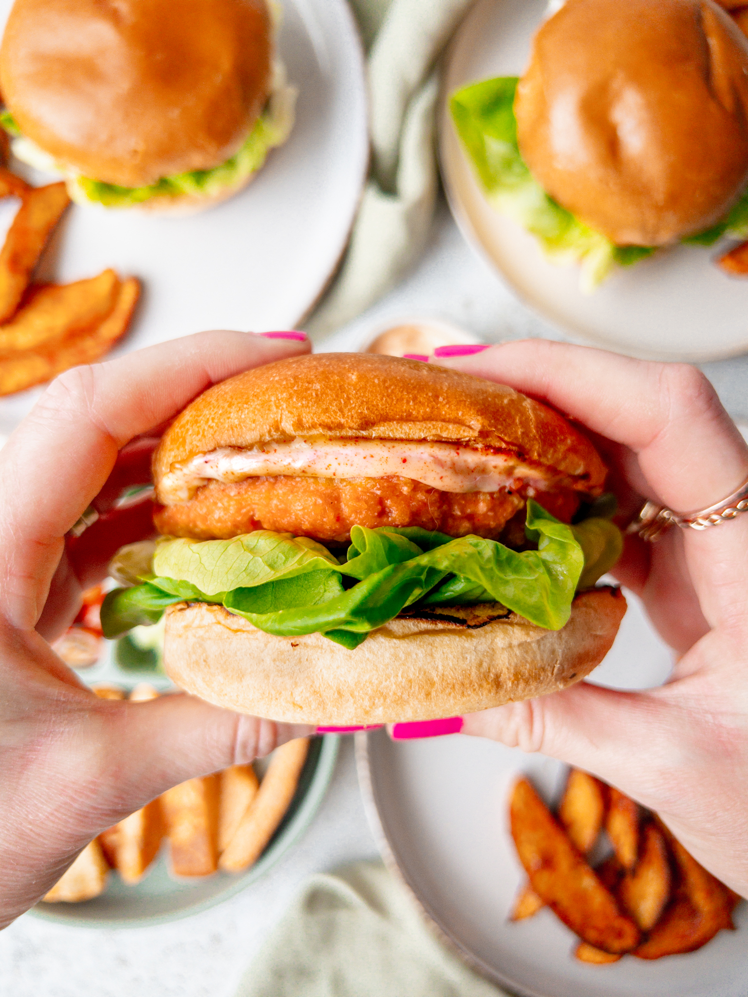 Easy Salmon Burgers - family meals - salmon for fussy eaters