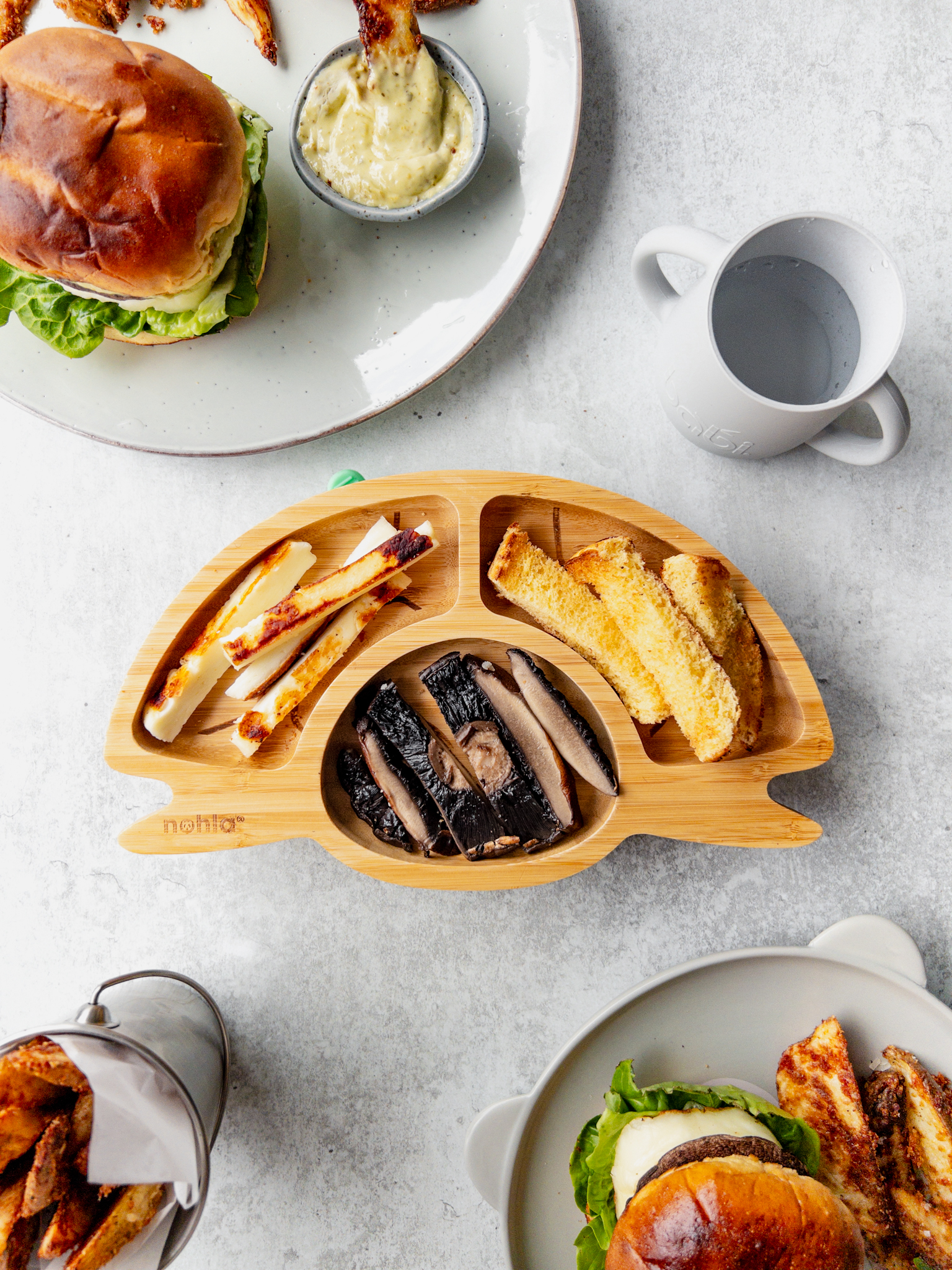 Family meals for baby weaning - baby led weaning