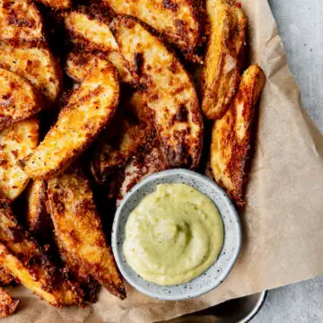 Parmesan Wedges with Pesto Mayo - Family Recipes 1