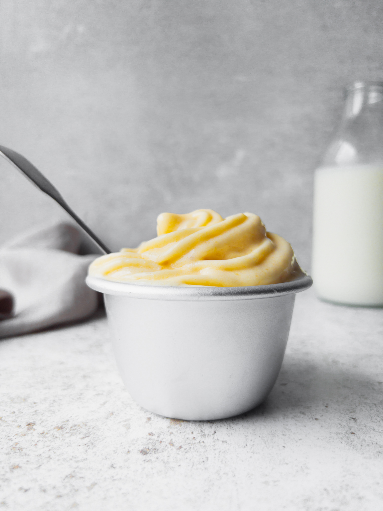 Tropical Soft Serve - using frozen bananas