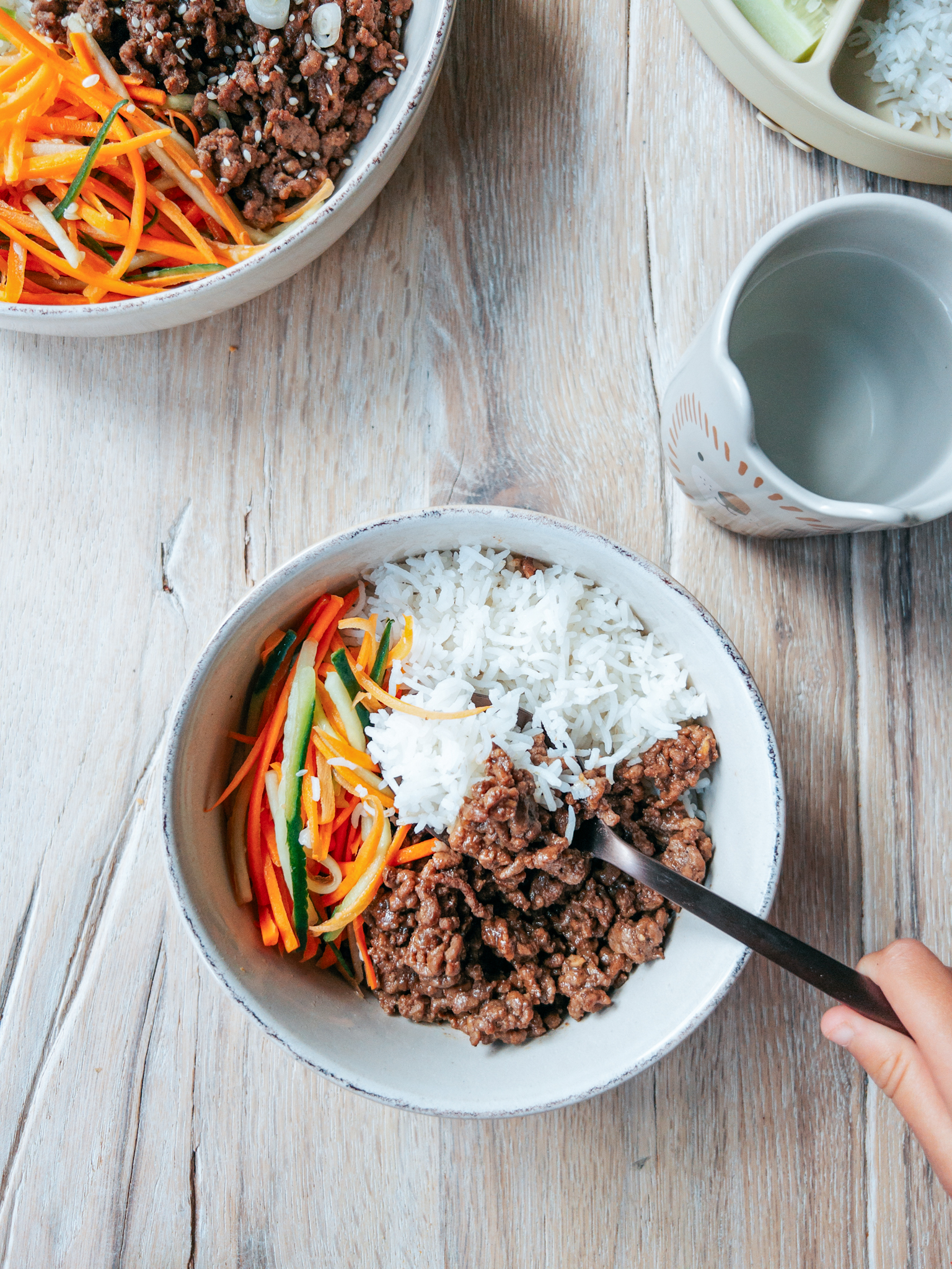 Hoisin Beef Bowl - family meals for fussy eaters