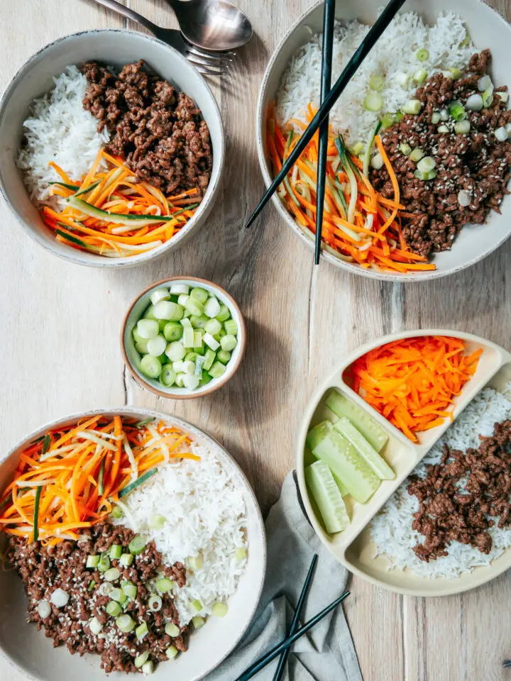 Hoisin Beef Bowl Together to Eat Family Meals