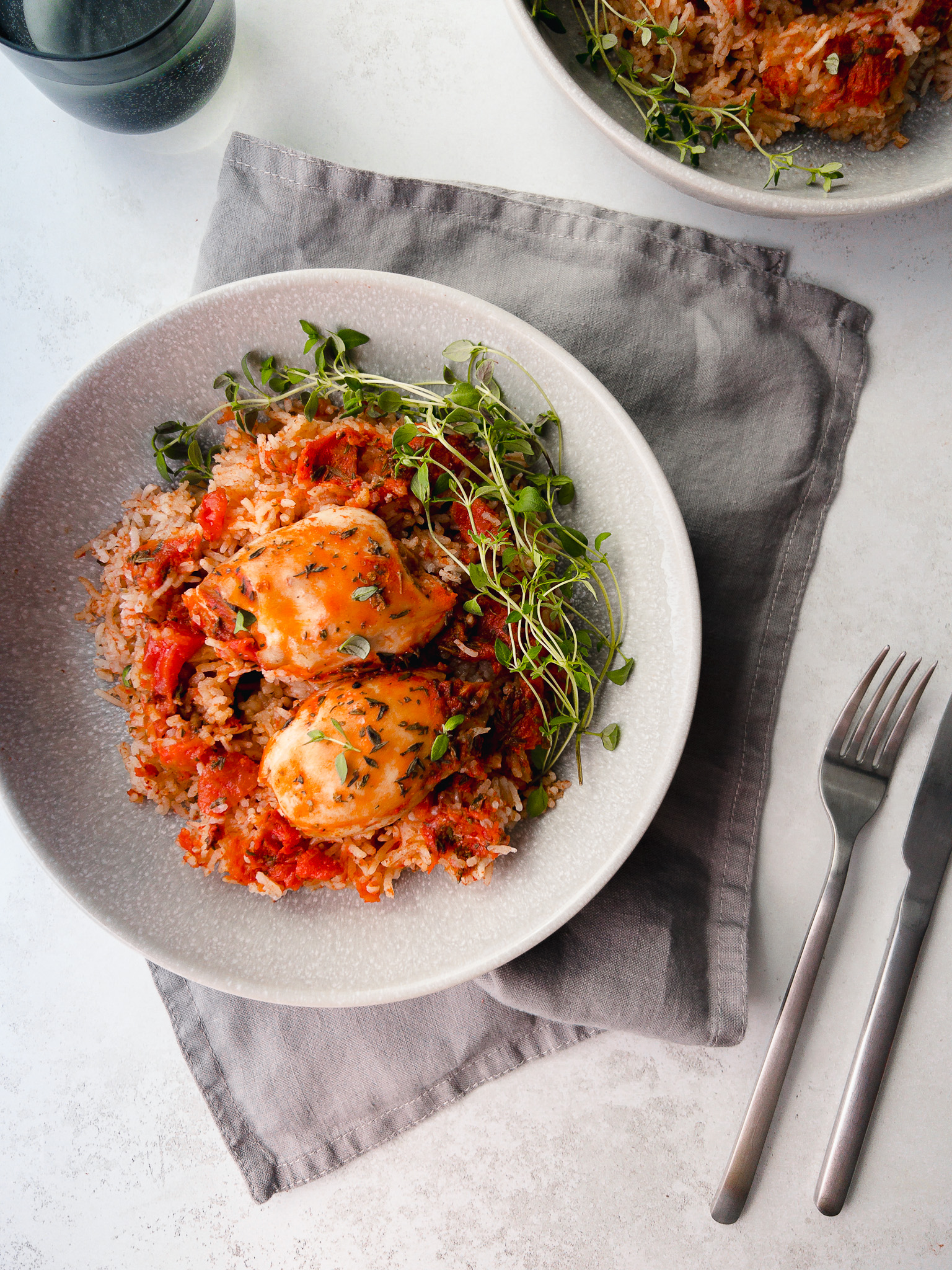 One Pot Italian Chicken and Rice Recipe - family meals