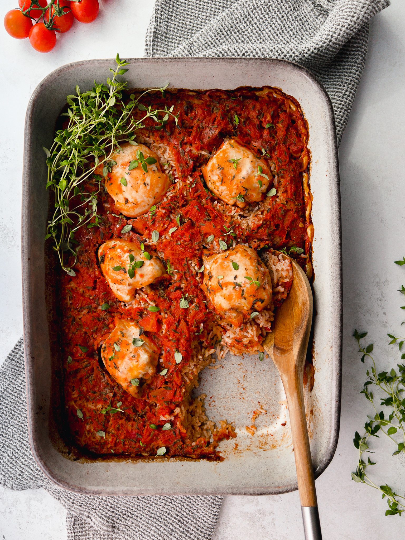 One Pot Italian Chicken and Rice - family meals