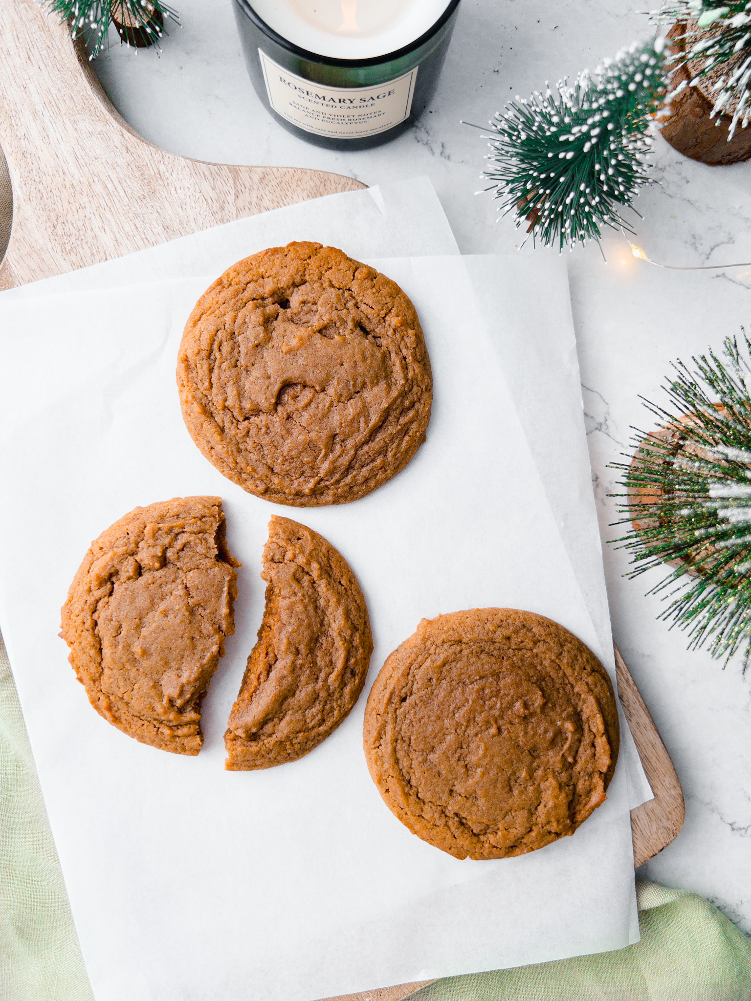 Soft Gingerbread Cookies - gingerbread cookie dough