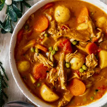 Turkey Curry with Leftovers - family meals