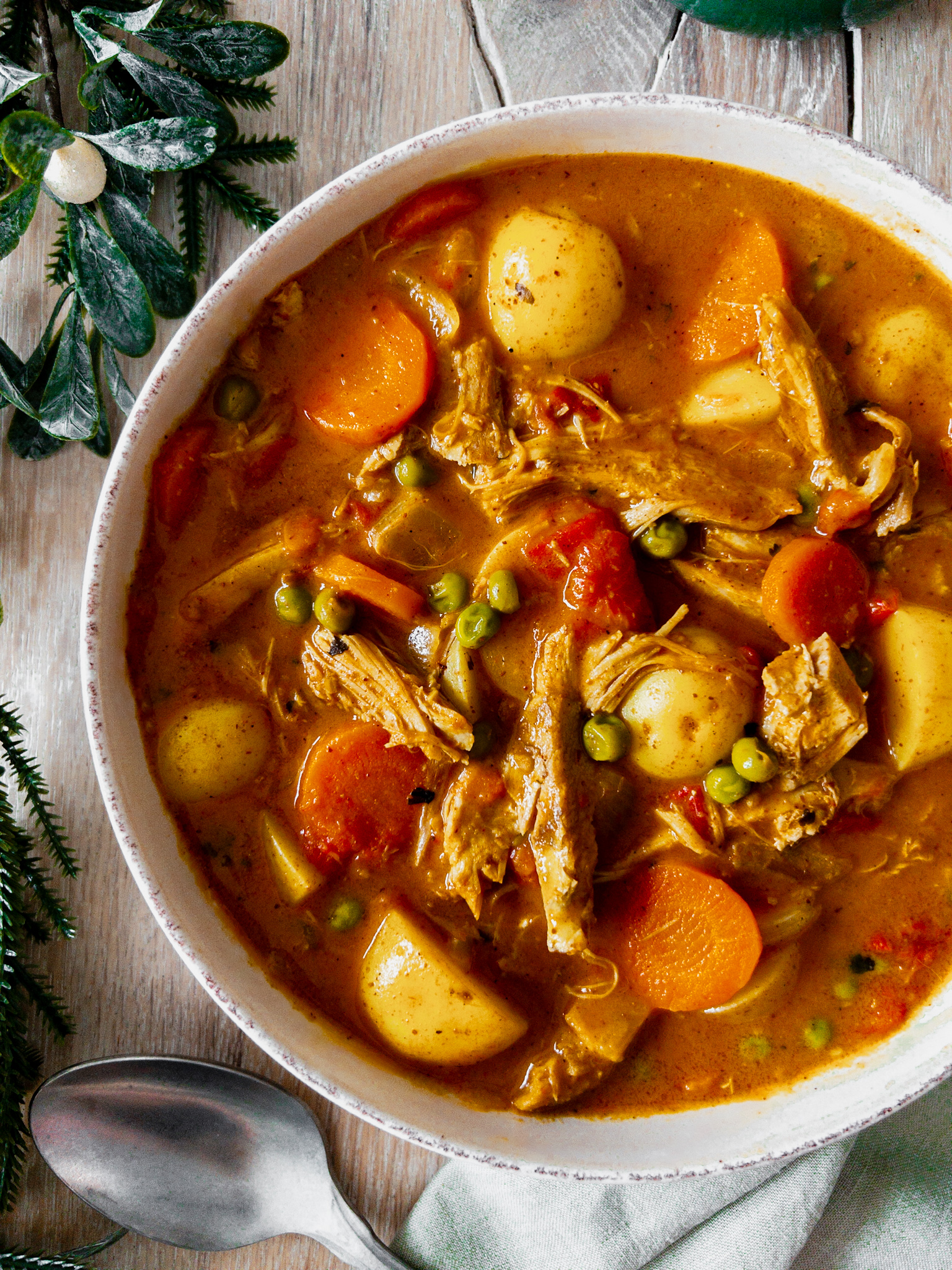 Turkey Curry with Leftovers - family meals