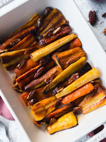 Maple Roast Carrots and Parsnips
