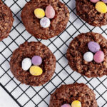 Healthy Easy Easter Cookies - oats, bananas and nutella