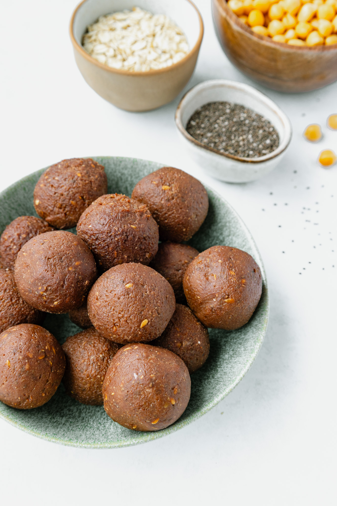 Chickpea Bliss Balls - Chickpea Protein Balls - healthy snacks