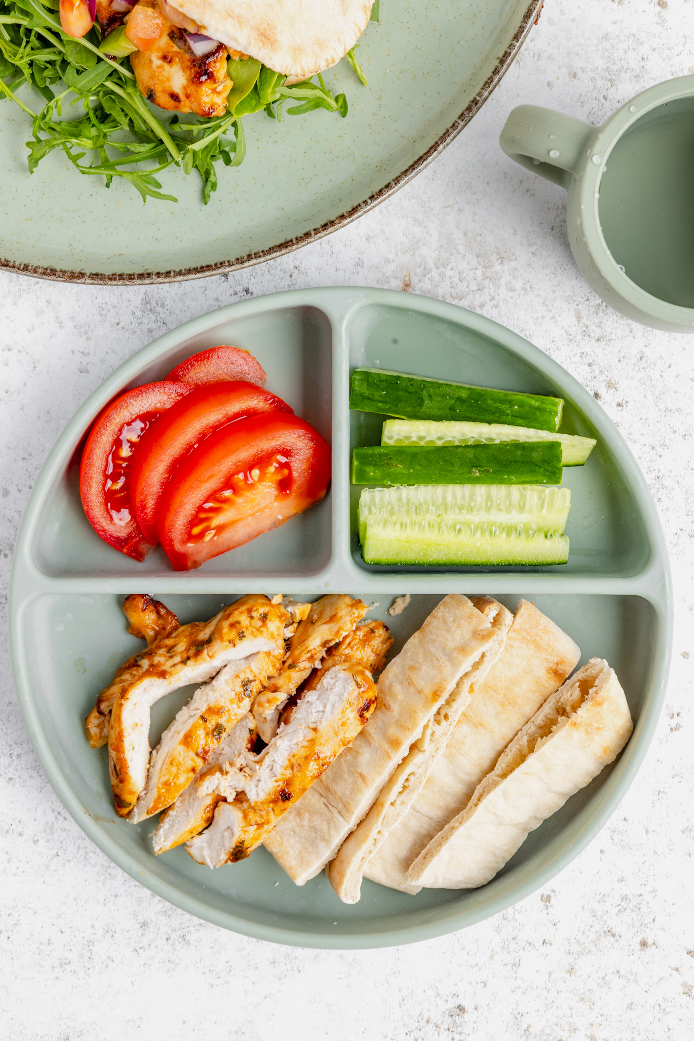 Baby led weaning serving