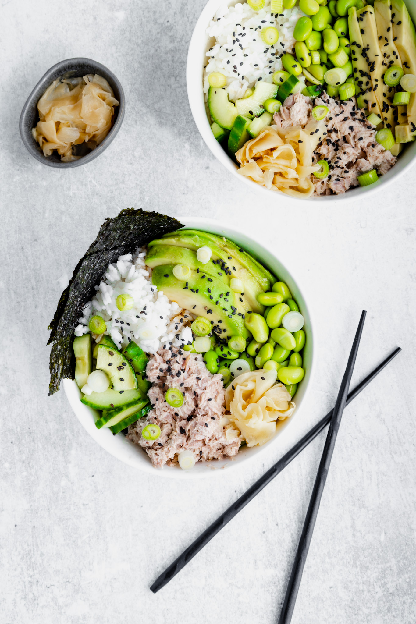 Canned Tuna Sushi Bowl - family meals 1