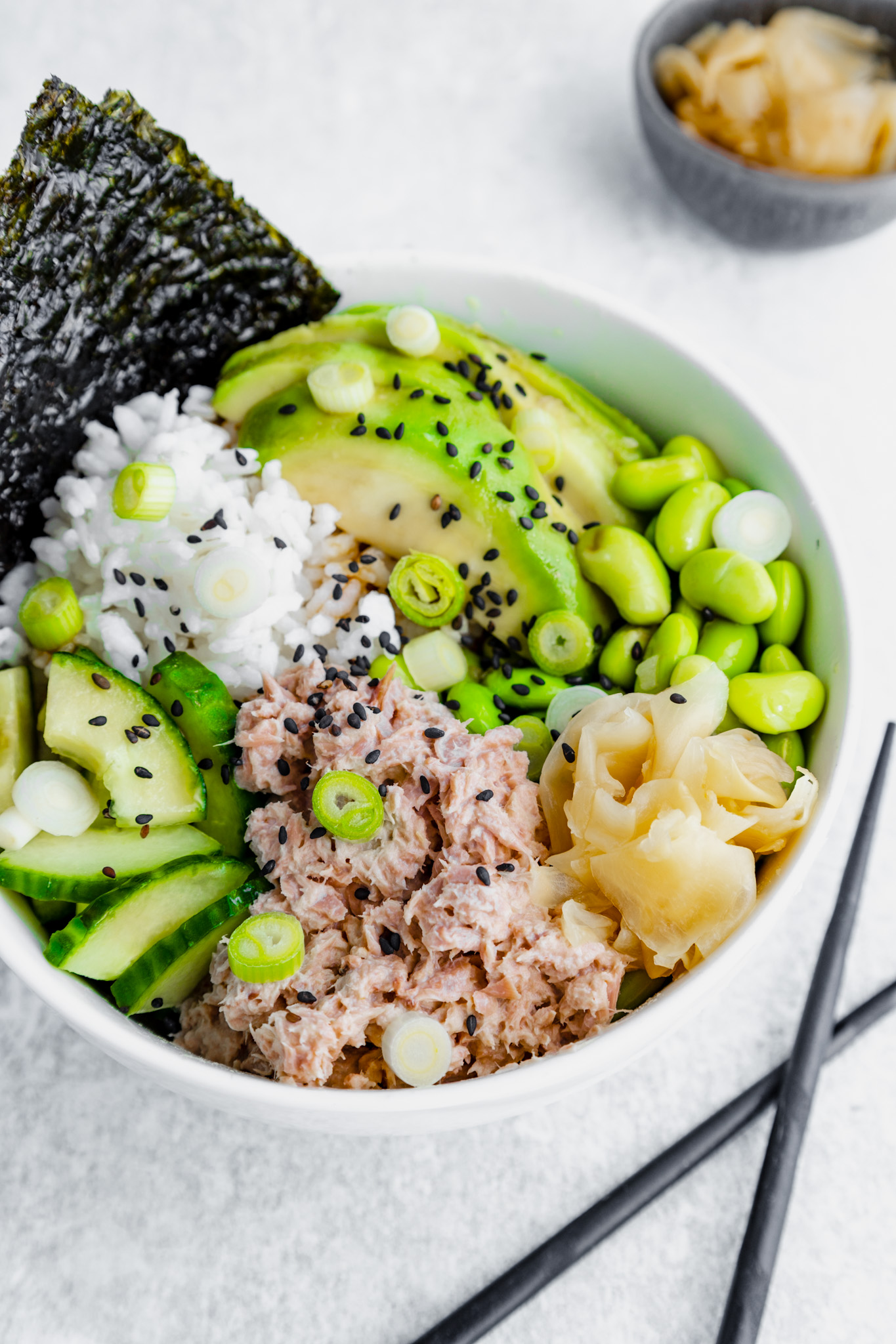 Canned Tuna Sushi Bowl - family meals
