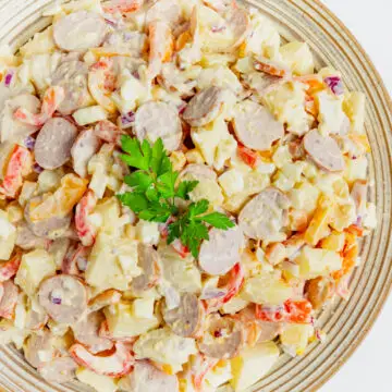 Smoked Sausage and Potato Salad - family meals