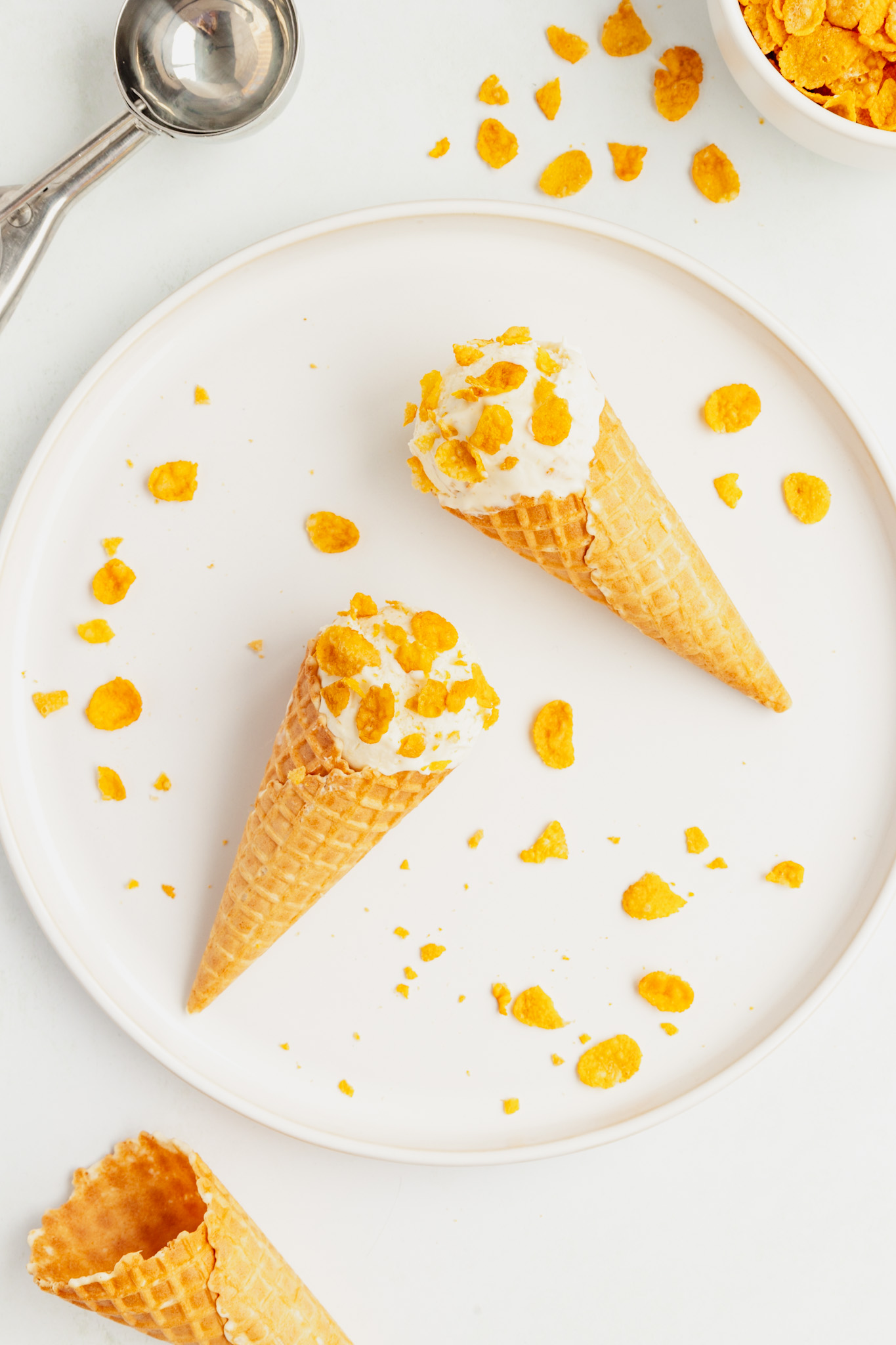 Cornflake Milk Ice Cream - cereal milk ice cream recipe