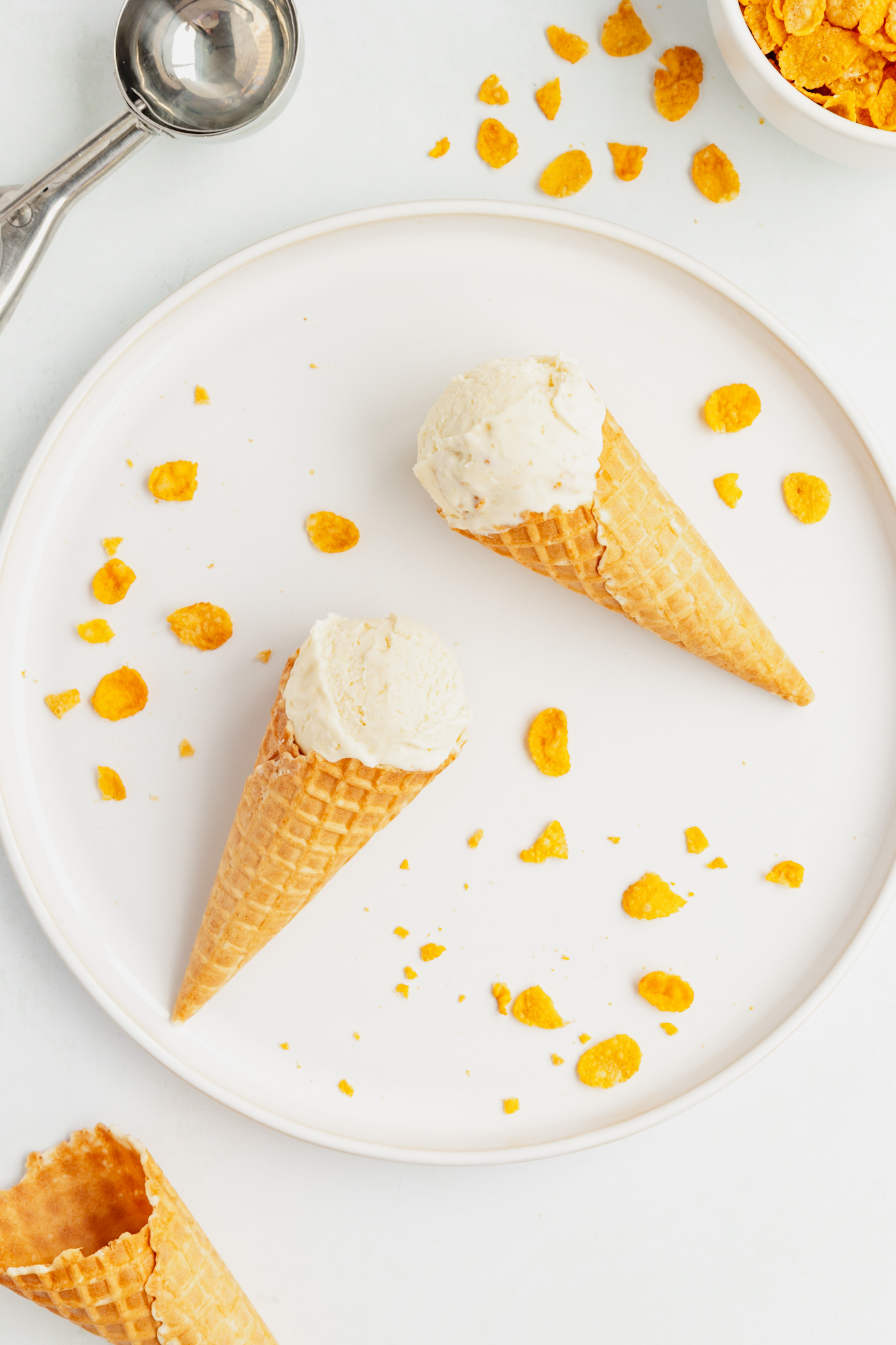 Cornflake Milk Ice Cream (no-churn) - family recipes